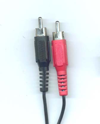 Analog RCA Stereo Plugs