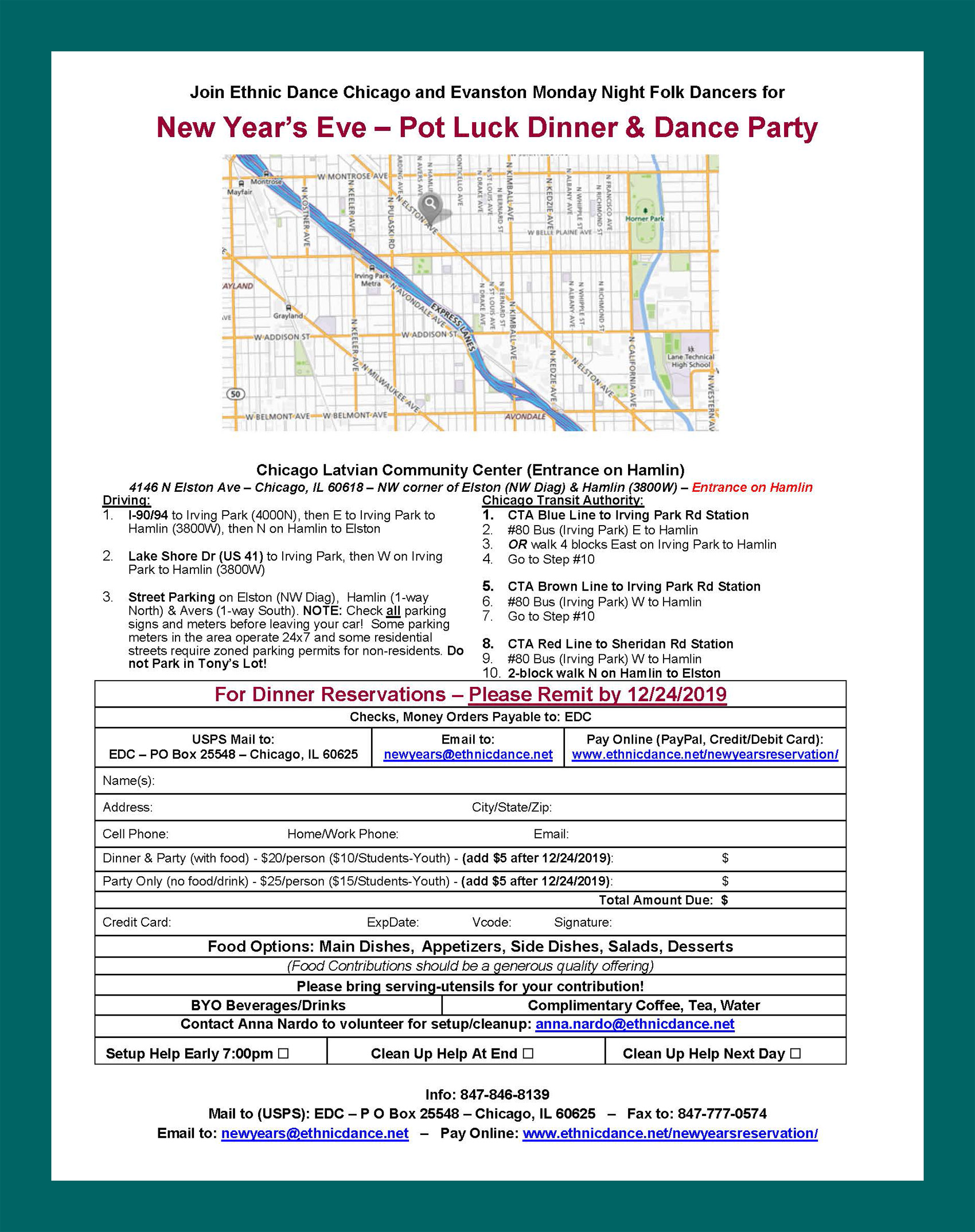 2018 NYEP Registration Form